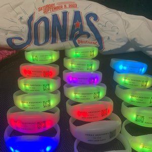 2023 Jonas Brothers"The Tour" Wristband - Los Angeles Dodger Stadium Concert